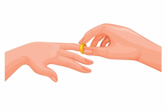 Capturing Commitment: Design with Wedding Ring Iconography