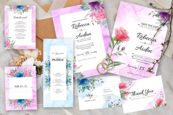 Designing Timeless Romance with an Elegant Floral Suite